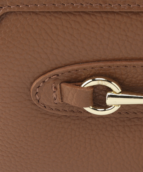 IENA（イエナ）の「【AULENTTI/オウレンティ】ビットミニポーチ（ショルダーバッグ・レディース・ベージュ/ブラウン/グリーン/キャメル・FREE）」の20枚目の写真