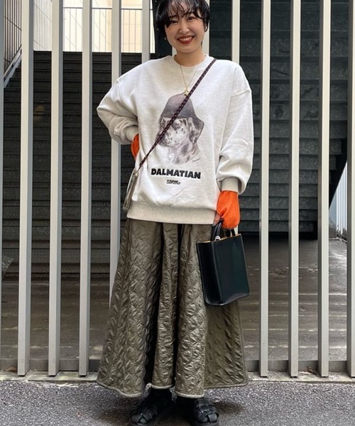 FREAK'S STORE(フリークスストア)の「カラーシアーリブニット(ニット/セーター・レディース・ピンク/オレンジ/グリーン/サックスブルー・フリ-)」の20枚目の写真