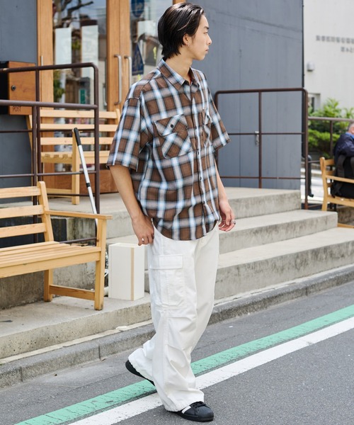 セール】WEGO/【25春夏☆待望の再入荷】ワイドカーゴパンツ