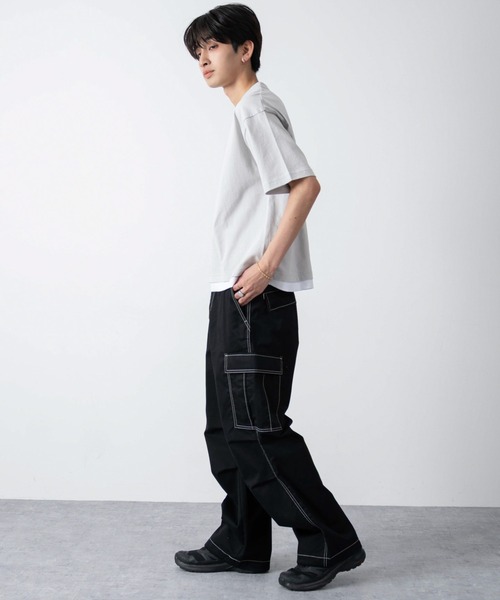 セール】WEGO/【26春夏☆待望の再入荷】ワイドカーゴパンツ（カーゴ