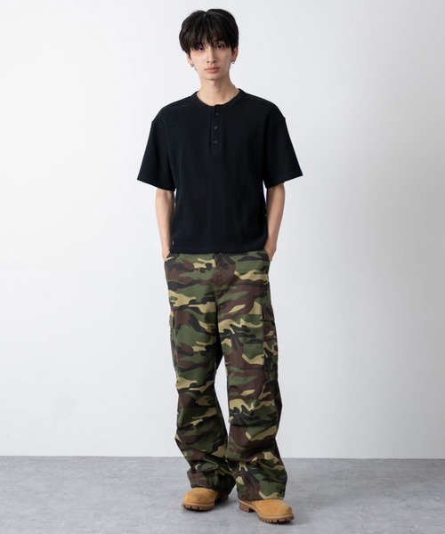 セール】WEGO/【26春夏☆待望の再入荷】ワイドカーゴパンツ（カーゴ