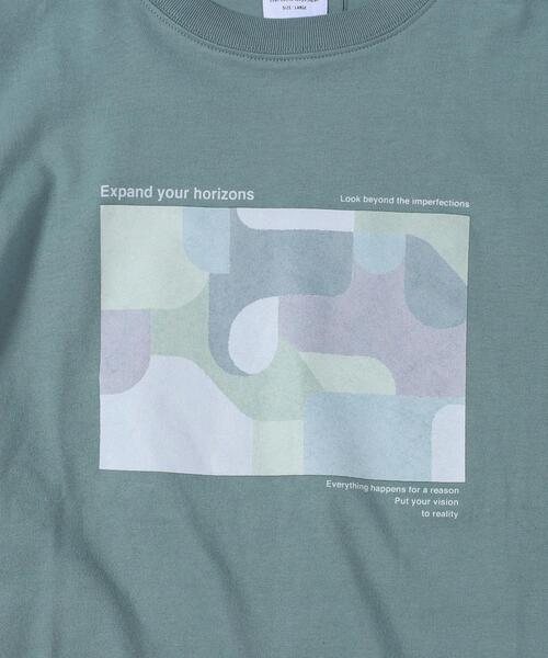 coen(コーエン)の「アートプリントロングスリーブTシャツ(Tシャツ/カットソー・メンズ・ホワイト/ライム・MEDIUM/LARGE/X-LARGE/SMALL)」の22枚目の写真