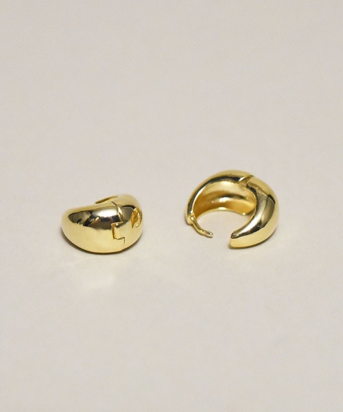 ma chere Cosette?（マシェールコゼット）の「メタルミニフープピアス（ピアス（両耳用）・レディース・シルバー/ゴールド・FREE）」の3枚目の写真