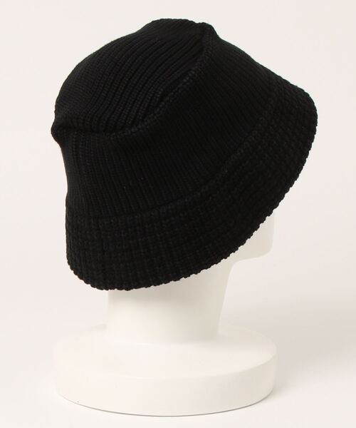 BACK NUMBER（バックナンバー）の「【BACK NUMBER】ニットバケットハット（ハット・メンズ・ベージュ/ブラック・フリー）」の3枚目の写真