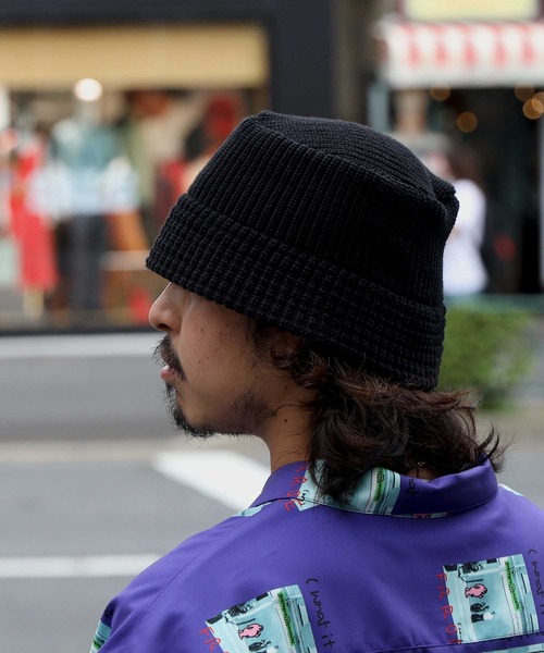 BACK NUMBER（バックナンバー）の「【BACK NUMBER】ニットバケットハット（ハット・メンズ・ベージュ/ブラック・フリー）」の9枚目の写真