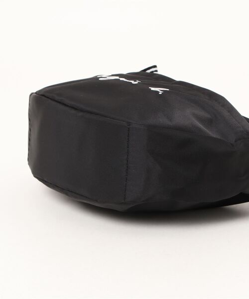 agnes b.(アニエスベー)の「GL11 E POCHETTE ロゴポシェット(ショルダーバッグ・キッズ・ブラック・FREE)」の9枚目の写真