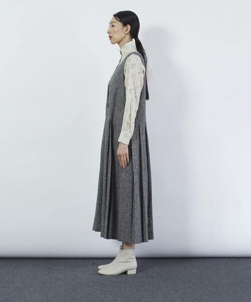 ロワズィール　ジャンスカ LOISIR（ロワズィール）の「リネンツイルエプロンワンピース