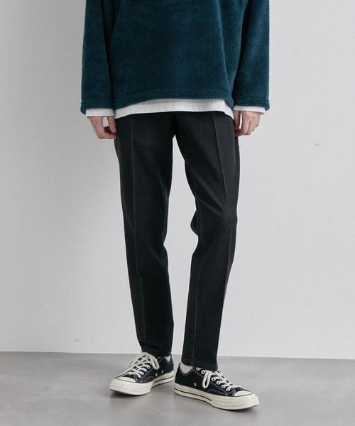 JUNRED（ジュンレッド）の「リサイクルコットンデニムパンツ（デニムパンツ・メンズ・ブルー/ネイビー/ブラック・S/M/L/LL）」の6枚目の写真