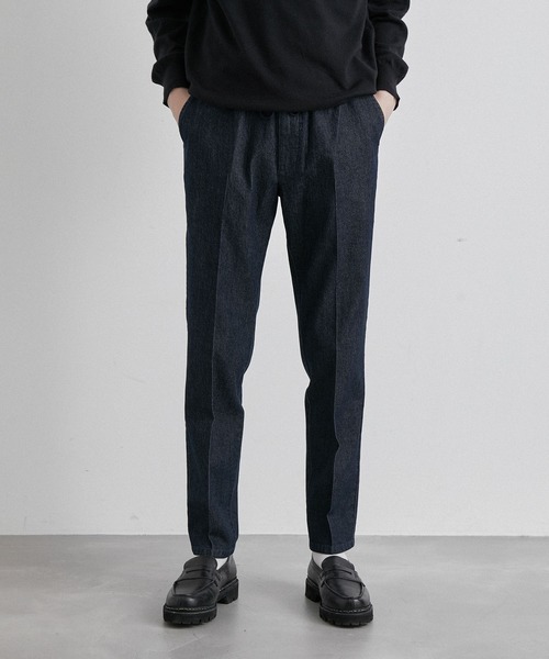 JUNRED（ジュンレッド）の「リサイクルコットンデニムパンツ（デニムパンツ・メンズ・ブルー/ネイビー/ブラック・S/M/L/LL）」の4枚目の写真