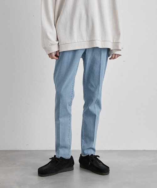 JUNRED（ジュンレッド）の「リサイクルコットンデニムパンツ（デニムパンツ・メンズ・ブルー/ネイビー/ブラック・S/M/L/LL）」の19枚目の写真