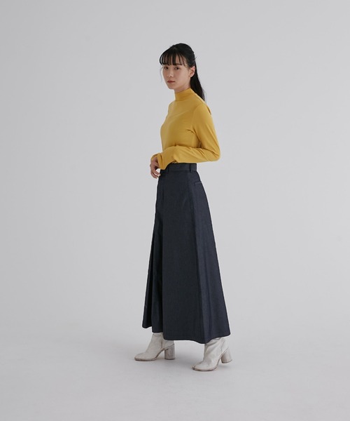 fukuu(フクウ)の「再生繊維リヨセル ストレッチハイネックトップス(Tシャツ/カットソー・レディース・ボルドー/グリーン/イエロー・S/M)」の15枚目の写真