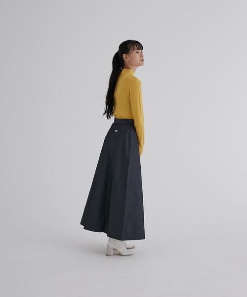 fukuu(フクウ)の「再生繊維リヨセル ストレッチハイネックトップス(Tシャツ/カットソー・レディース・ボルドー/グリーン/イエロー・S/M)」の16枚目の写真