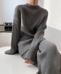 c.u.l | リブニット セットアップ culw300(ニット/セーター)