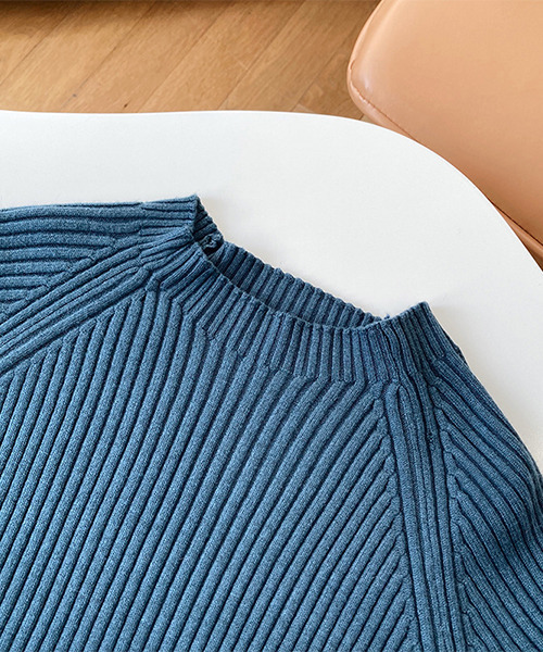 c.u.l(シーユーエル)の「リブニット セットアップ culw300(ニット/セーター・レディース・グレー/ベージュ/ブルー・FREE)」の17枚目の写真