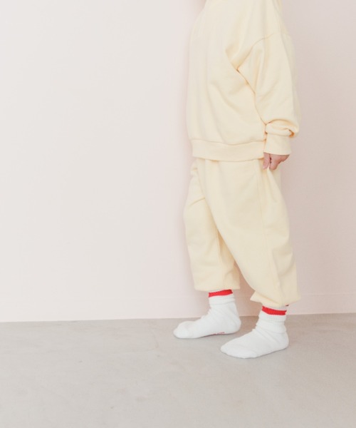 LOWRYS FARM（ローリーズファーム）の「ウラケジョグパンツ　164327（その他パンツ・キッズ・グレー/グリーン/イエロー/ピンク・110cm/120cm/130cm/140cm/150cm）」の12枚目の写真