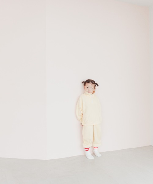 LOWRYS FARM（ローリーズファーム）の「ウラケジョグパンツ　164327（その他パンツ・キッズ・グレー/グリーン/イエロー/ピンク・110cm/120cm/130cm/140cm/150cm）」の10枚目の写真