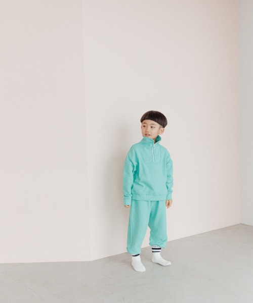 LOWRYS FARM（ローリーズファーム）の「ウラケジョグパンツ　164327（その他パンツ・キッズ・グレー/グリーン/イエロー/ピンク・110cm/120cm/130cm/140cm/150cm）」の8枚目の写真