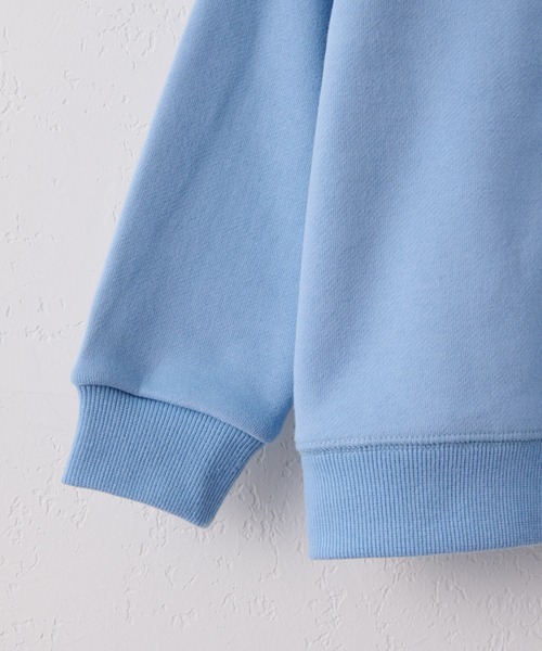 CIAOPANIC TYPY（チャオパニックティピー）の「□【KIDS】スウェードライクスウェットスナップカーディガン（カーディガン/ボレロ・キッズ・チャコールグレー/サックスブルー/ピンク/グリーン/ホワイト系その他・S/M/L/XL/XXL）」の14枚目の写真