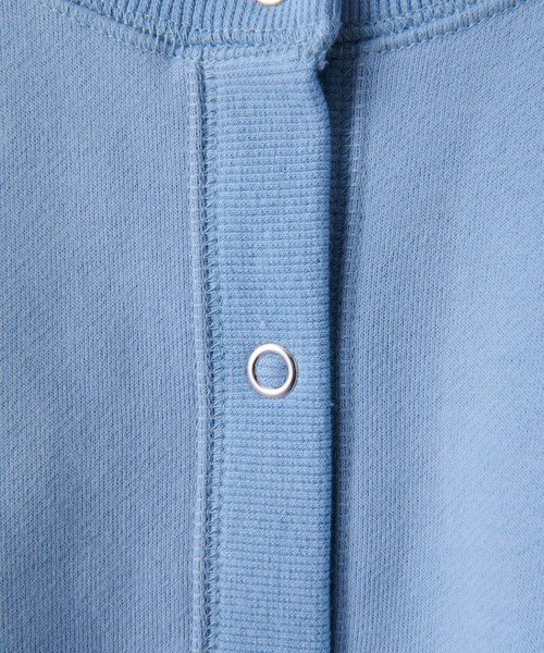 CIAOPANIC TYPY（チャオパニックティピー）の「□【KIDS】スウェードライクスウェットスナップカーディガン（カーディガン/ボレロ・キッズ・チャコールグレー/サックスブルー/ピンク/グリーン/ホワイト系その他・S/M/L/XL/XXL）」の15枚目の写真