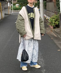 CORNERS by KR | CORNERS by KR　4wayボアキルティングジャケット(ブルゾン)