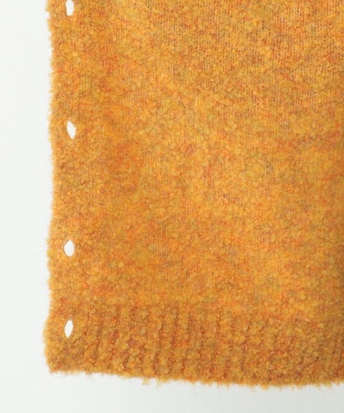 ikka（イッカ）の「ブークレカーディガン（カーディガン/ボレロ・レディース・ベージュ/ネイビー/イエロー・M/L）」の18枚目の写真