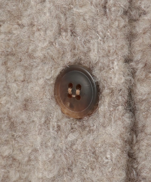 ikka（イッカ）の「ブークレカーディガン（カーディガン/ボレロ・レディース・ベージュ/ネイビー/イエロー・M/L）」の21枚目の写真