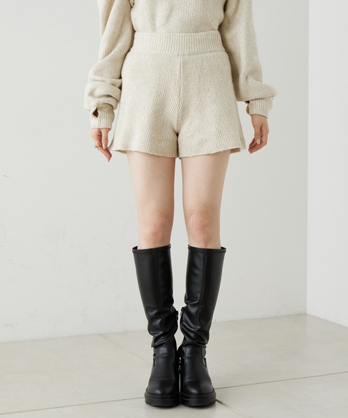 セール】【SETUP対応】ニットショートパンツ（その他パンツ
