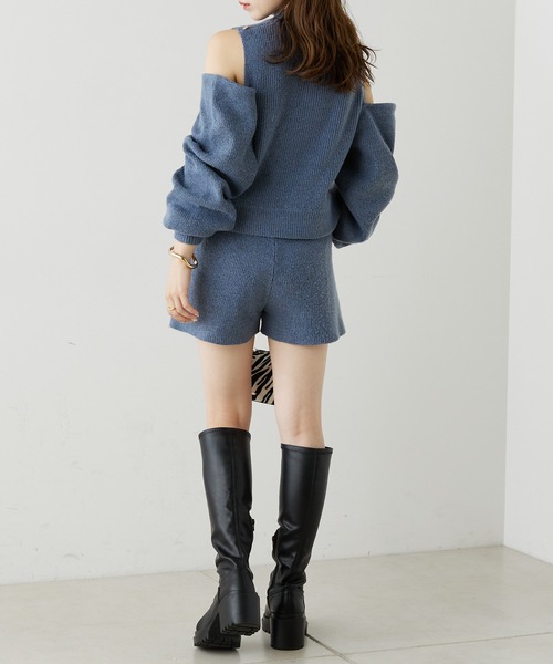 セール】【SETUP対応】ニットショートパンツ（その他パンツ