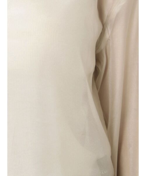 LAGUNAMOON（ラグナムーン）の「ハイネックシアーブラウス（シャツ/ブラウス・レディース・ベージュ/ブラック/ブラウン・FREE）」の16枚目の写真