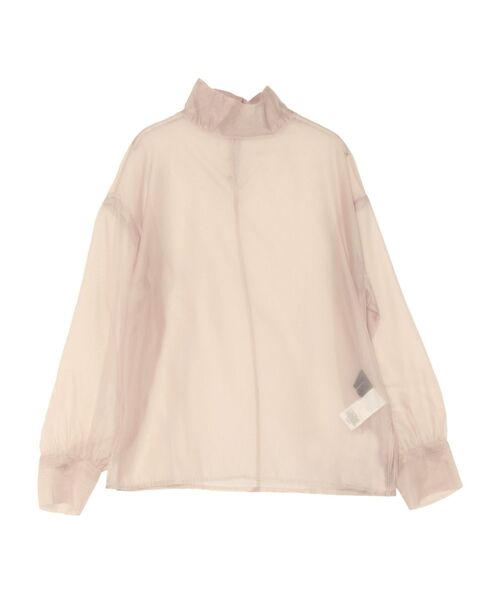 LAGUNAMOON（ラグナムーン）の「ハイネックシアーブラウス（シャツ/ブラウス・レディース・ベージュ/ブラック/ブラウン・FREE）」の19枚目の写真