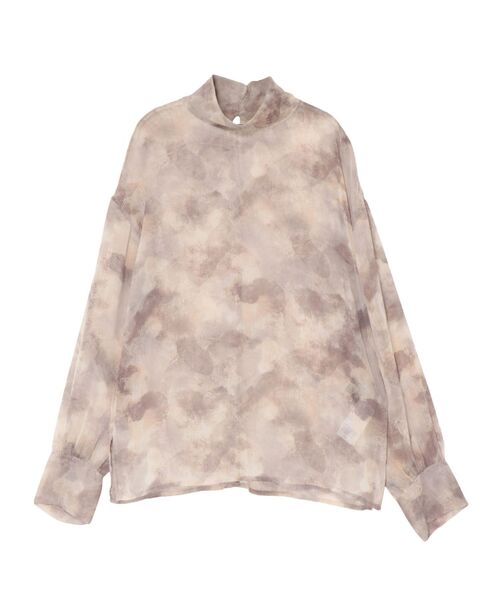 LAGUNAMOON（ラグナムーン）の「ハイネックシアーブラウス（シャツ/ブラウス・レディース・ベージュ/ブラック/ブラウン・FREE）」の20枚目の写真