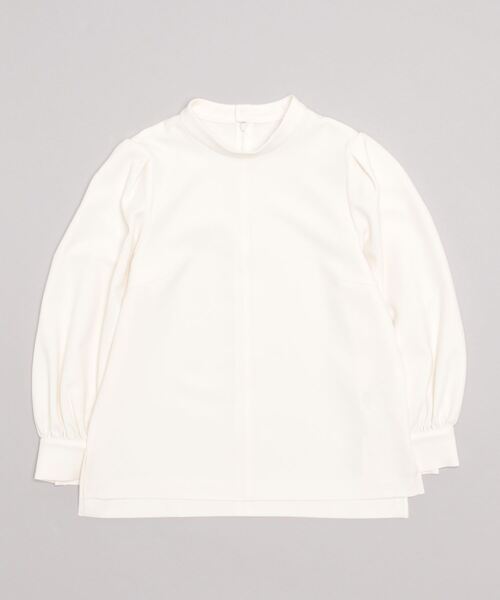 NOLLEY’S（ノーリーズ）の「ウォッシャブルピンヘッドブラウス（シャツ/ブラウス・レディース・ブルー系その他7/ブラウン系その他3/オフホワイト・36/38）」の2枚目の写真