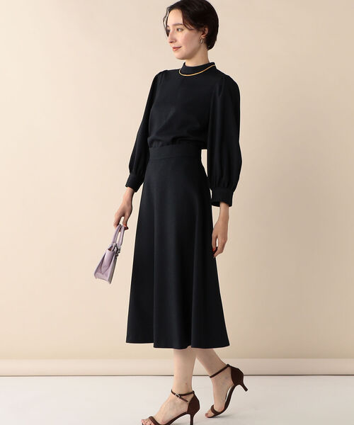 NOLLEY’S（ノーリーズ）の「ウォッシャブルピンヘッドブラウス（シャツ/ブラウス・レディース・ブルー系その他7/ブラウン系その他3/オフホワイト・36/38）」の9枚目の写真