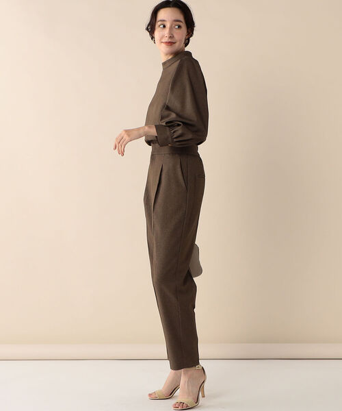 NOLLEY’S（ノーリーズ）の「ウォッシャブルピンヘッドブラウス（シャツ/ブラウス・レディース・ブルー系その他7/ブラウン系その他3/オフホワイト・36/38）」の4枚目の写真