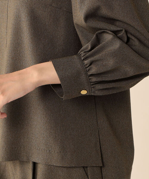 NOLLEY’S（ノーリーズ）の「ウォッシャブルピンヘッドブラウス（シャツ/ブラウス・レディース・ブルー系その他7/ブラウン系その他3/オフホワイト・36/38）」の21枚目の写真