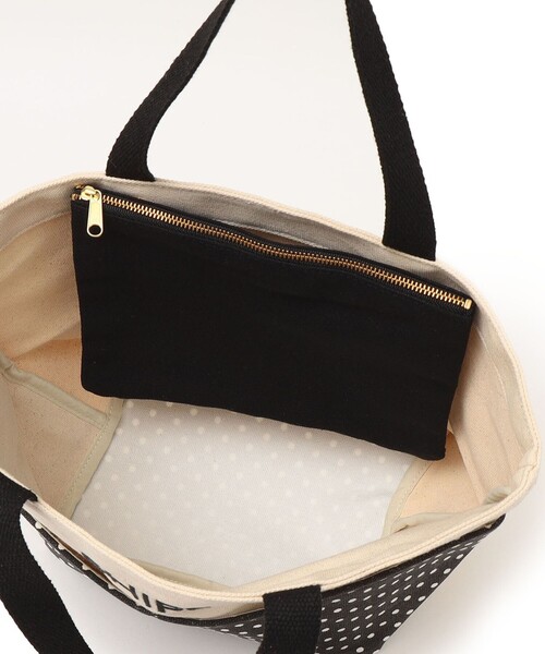 SHIPS(シップス)の「タッセル ポケット トートバッグ ドット(トートバッグ・レディース・ダークグレー・ONE SIZE)」の9枚目の写真