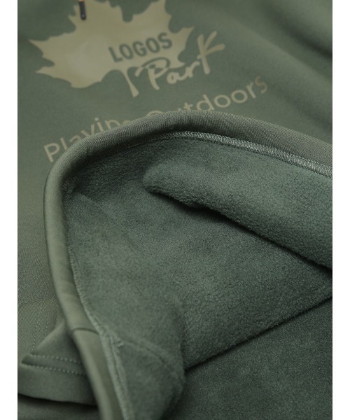 LOGOS park(ロゴスパーク)の「ストレッチ プルオーバー パーカー(パーカー・メンズ・ベージュ/グレー/カーキ・L/LL/M)」の10枚目の写真