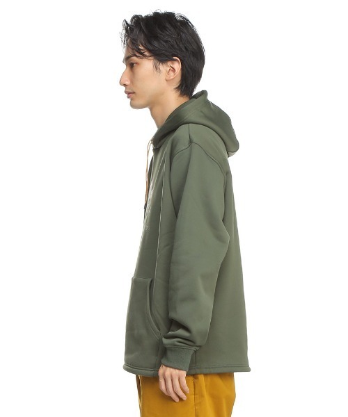 LOGOS park(ロゴスパーク)の「ストレッチ プルオーバー パーカー(パーカー・メンズ・ベージュ/グレー/カーキ・L/LL/M)」の11枚目の写真