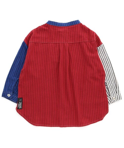 BREEZE（ブリーズ）の「総柄ネルシャツ（シャツ/ブラウス・キッズ・レインボー/ブラック/グリーン・120/100/140/110/90/80/130）」の12枚目の写真