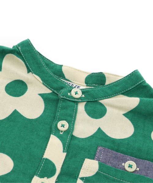 BREEZE（ブリーズ）の「総柄ネルシャツ（シャツ/ブラウス・キッズ・レインボー/ブラック/グリーン・120/100/140/110/90/80/130）」の13枚目の写真