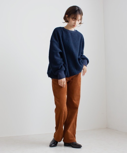 SELECT LEVERY（セレクトリベリー）の「カットコールストレートパンツ（その他パンツ・レディース・テラコッタ/オフホワイト/ベージュ/グレー/オリーブ・LARGE/SMALL/MEDIUM）」の21枚目の写真