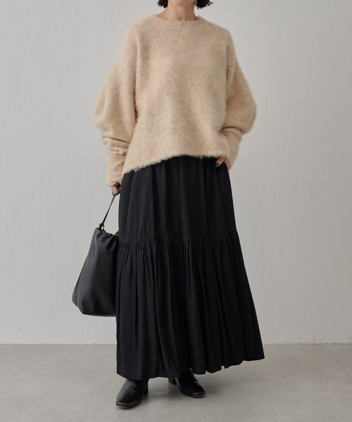 (新品)BEARDSLEY 襟付きシャギーニット BEARDSLEY（ビアズリー）の「【FRIPIER/フリピエ】襟付きシャギー