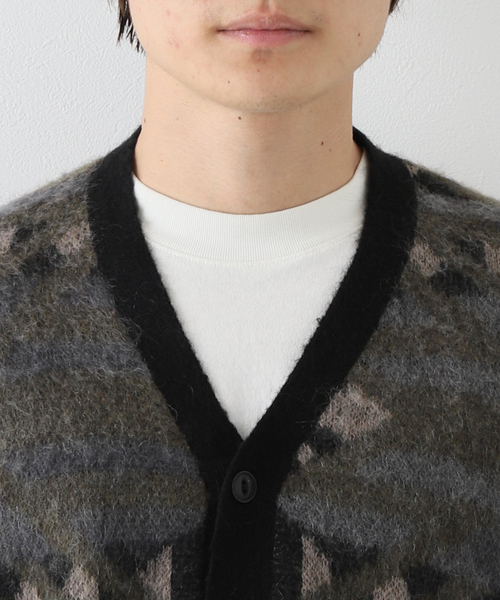 セール】【EVISEN / エビセン】EVIJO MOHAIR CARDIGAN