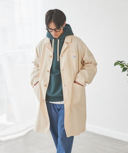 coen（コーエン）の「スプリングショップコート（ステンカラー