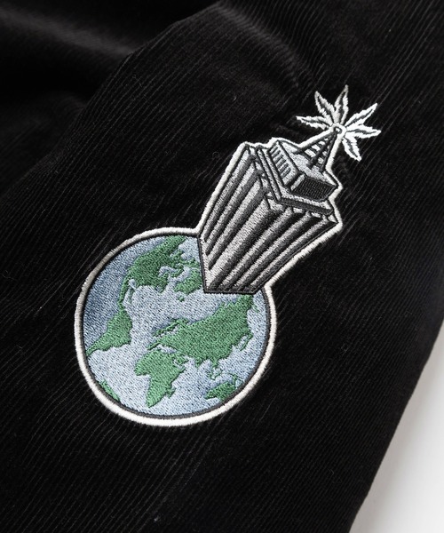 Carhartt WIP（カーハートダブリューアイピー）の「【Carhartt/カーハート】ビッグシルエット コーデュロイ スタジアムジャケット/ 裏地キルト ブルゾン/CARHARTT LETTERMAN JACKET（ブルゾン・メンズ・ダークグリーン/ブラック/ダークネイビー・M/L/XL）」の13枚目の写真