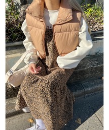 WC | コンパクトダウンライクベスト(ダウンベスト)