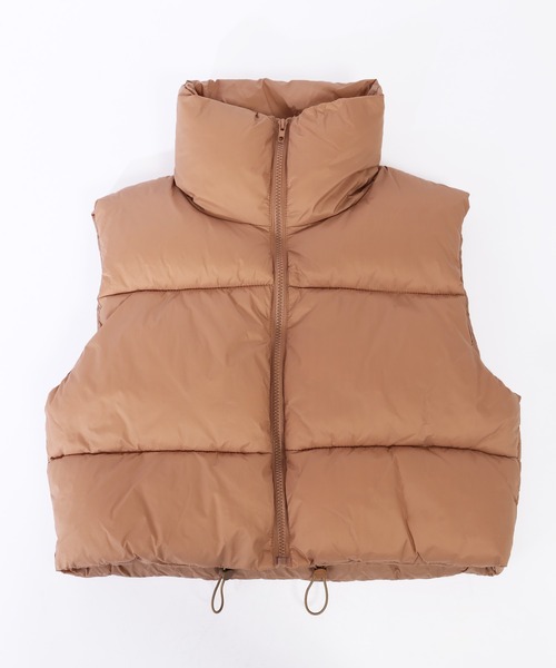 WC(ダブル シー)の「コンパクトダウンライクベスト(ダウンベスト・レディース・ホワイト/ブラック/ベージュ・FREE)」の22枚目の写真