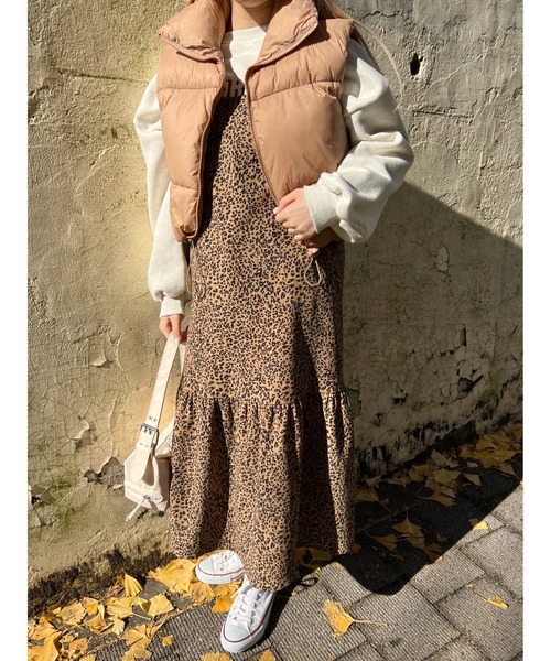 WC(ダブル シー)の「コンパクトダウンライクベスト(ダウンベスト・レディース・ホワイト/ブラック/ベージュ・FREE)」の18枚目の写真