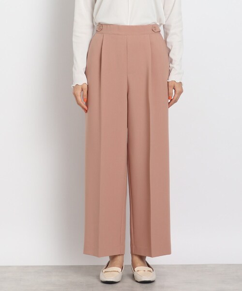 DRESKIP(ドレスキップ)の「◆【麗しの一本】ストレッチ ワイドパンツ(その他パンツ・レディース・ベビーピンク/ブラック/ナチュラル・04/03/02)」の21枚目の写真
