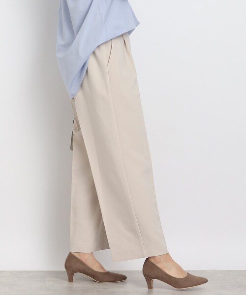 DRESKIP(ドレスキップ)の「◆【麗しの一本】ストレッチ ワイドパンツ(その他パンツ・レディース・ベビーピンク/ブラック/ナチュラル・04/03/02)」の5枚目の写真